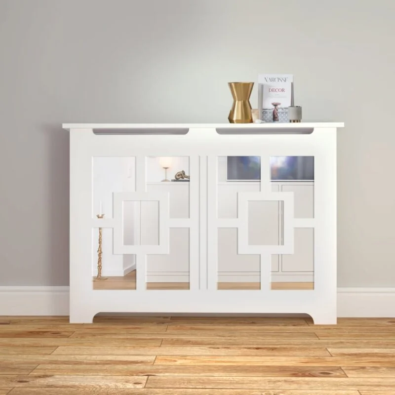 radiator cover with mirror